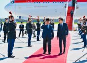 Presiden Prabowo tiba di Les Invalides, Paris, Prancis, pada Kamis (28/5) pukul 15.30 waktu setempat
