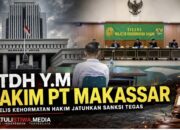 YM Hakim PT Makassar Dipecat Tidak Hormat, Terbukti Terima Suap Rp1 Miliar dan Gunakan Uang untuk Judi Online