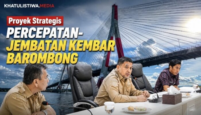 Walikota Makassar Pimpin Rapat Strategis Percepatan Pembangunan Jembatan Kembar Barombong