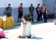 Lapas Takalar Musnahkan Barang Sitaan Hasil Sidak