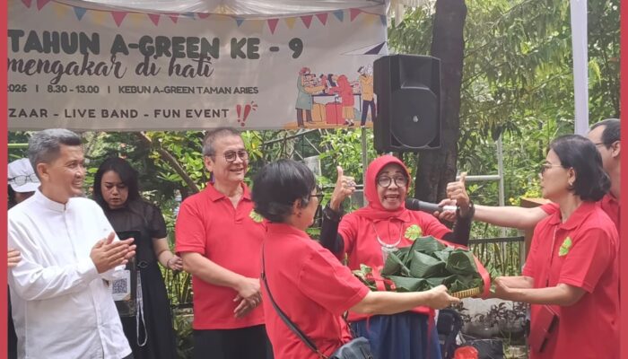 Kemeriahan HUT Ke-9 Tahun A-Green, Dari Bekas TPS Menjadi Kampung Lingkungan Inspiratif