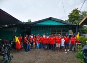 Ribuan Komunitas pendukung Timnas Belgia menggelar konvoi damai keliling Kota Nabire, Sambut Piala Dunia 2026
