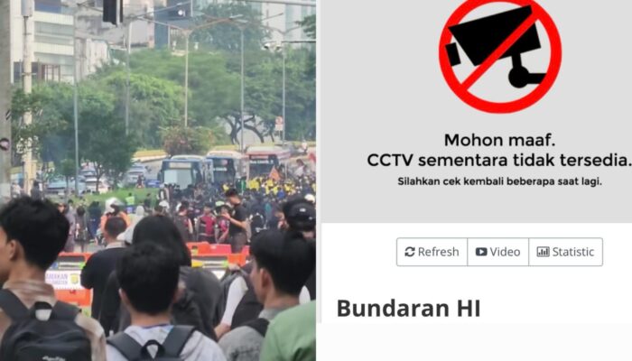 Viral Warga Keluhkan CCTV Bundaran HI Tak Bisa Diakses saat Demo Mahasiswa, Pemprov DKI: Bukan dari Kanal Resmi Pemerintah