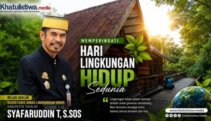 Peringati Hari Lingkungan Hidup Sedunia, DLHP Takalar Serukan Aksi Nyata Kelola Sampah