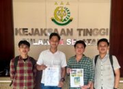 CLAT Resmi Laporkan Dugaan Penyimpangan Dana Hibah Lapangan Sa’dan ke Kejati Sulsel, Nilai BPK Kurang Responsif