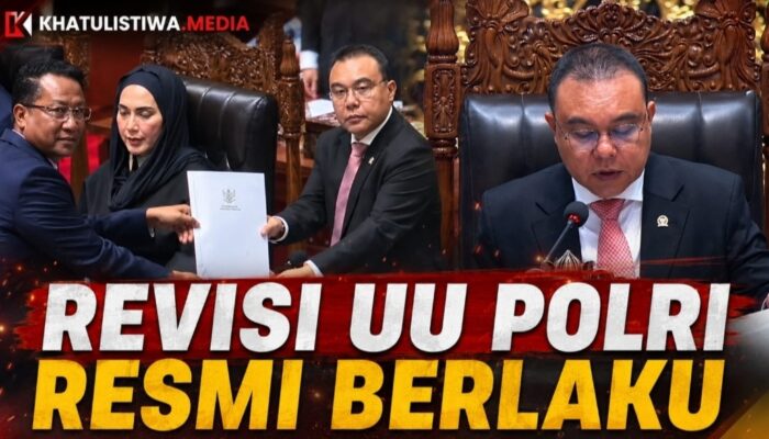 DPR Sahkan Revisi UU Polri, Usia Pensiun Perwira Diperpanjang Hingga 60 Tahun