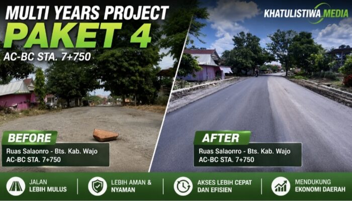 KEBUT PROYEK MYP, PEMPROV SULSEL GENJOT PEMBANGUNAN JALAN STRATEGIS UNTUK DONGKRAK EKONOMI DAERAH