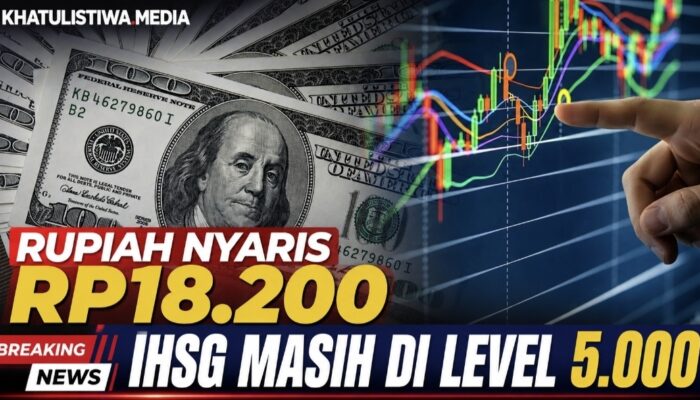 Rupiah Nyaris Rp18.200 dan IHSG Terpuruk, Investor Asing Kirim Sinyal Keras untuk Indonesia