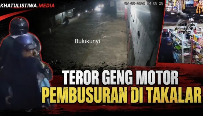 Teror Busur dan Konvoi Geng Motor di Dua wilayah Takalar, Diduga Mengarah pada Pola Terstruktur