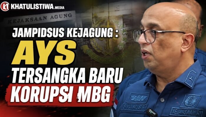 AYS Jadi Tersangka Baru Korupsi MBG, Diduga Atur Penentuan SPPG dan Suap Eks Pejabat BGN
