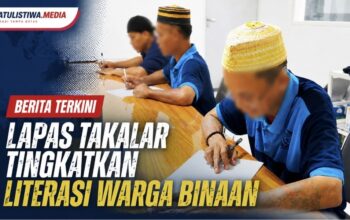 Penuhi Hak Pendidikan, Warga Binaan Lapas Takalar Antusias Belajar Keaksaraan Fungsional