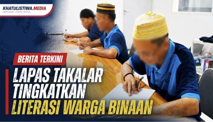Penuhi Hak Pendidikan, Warga Binaan Lapas Takalar Antusias Belajar Keaksaraan Fungsional