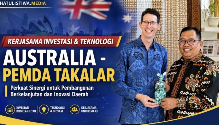 Bupati Daeng Manye Buka Jalan Investasi Australia, Takalar Bidik Lompatan Ekonomi Digital