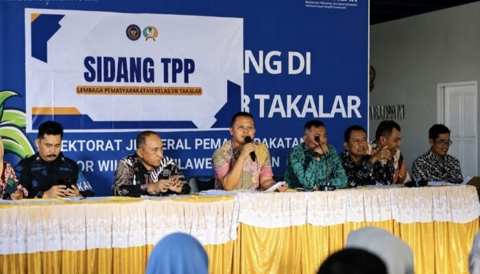 Penuhi Hak Warga Binaan, Lapas Takalar Gelar Sidang TPP