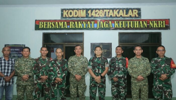 Kasdam XIV Hasanuddin Transit di Makodim 1426 Takalar, Sekaligus Cek Kondisi Satuan