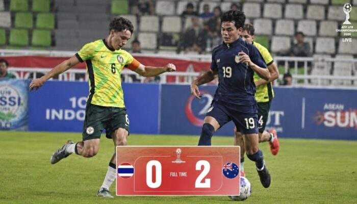 Australia Resmi Jadi Raja Piala AFF U-19, Thailand Tumbang dan Rekor Enam Gelar Tercipta