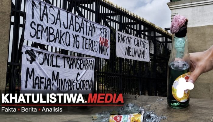 Bawa Tiga Bom Molotov ke Aksi Mahasiswa di DPR RI, Pemuda 24 Tahun Jadi Tersangka