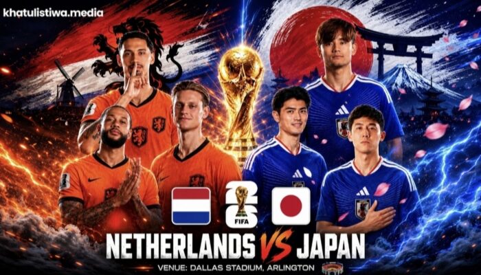 Dini Hari Besok Pagi, Belanda vs Jepang Panaskan Jadwal Piala Dunia 2026