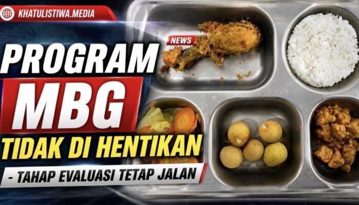 Program MBG Tetap Berlanjut, Pemerintah Pilih Evaluasi dan Perbaikan Tata Kelola