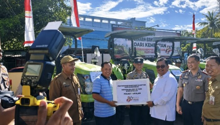 Bupati Daeng Manye dan Polres Takalar Bersinergi, Bantuan Alsintan Kementan Siap Genjot Produktivitas Petani