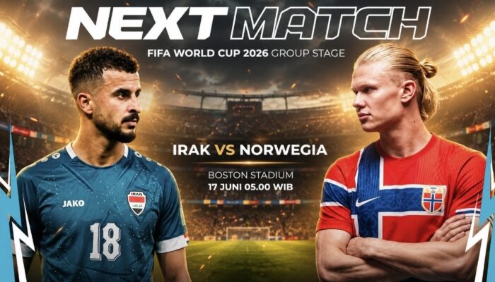 Irak Siap Lanjutkan Dominasi Asia, Hadapi Norwegia yang Dipimpin Haaland pada Rabu (17/6) Pukul 05.00 WIB
