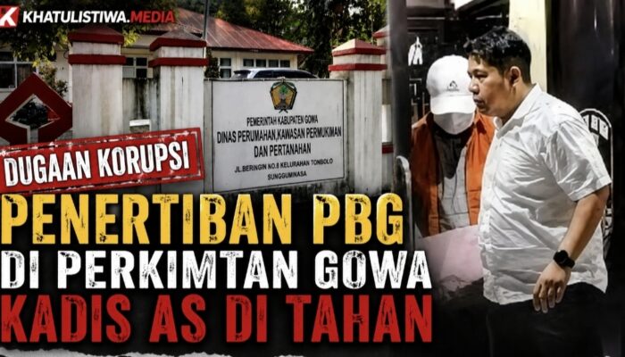 Kasus PBG Gowa Memanas, Kadis Perkimtan AS Resmi Mendekam di Rutan Mapolres Gowa