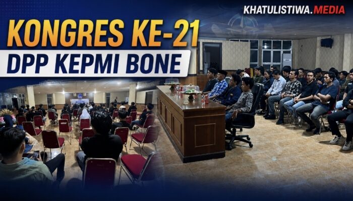 Kongres ke-21 DPP Kepmi Bone Resmi Dibuka, 4 Calon Kandidat Siap Bertarung