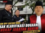Satu Perkara, Dua Peran? LIN Soroti Dugaan Rangkap Jabatan Hakim E di Pengadilan Negeri Gowa