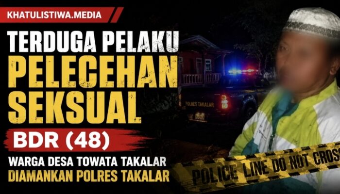 Viral di Medsos, BDR Warga Towata Diamankan Polres Takalar Terkait Dugaan Pelecehan Seksual terhadap Perempuan Muda