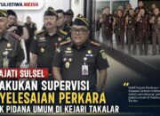 Supervisi di Kejari Takalar, Wakajati Sulsel: Integritas Kejaksaan Dimulai dari Kedisiplinan