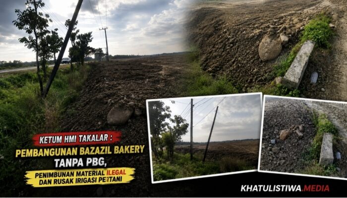 Ketua Umum HMI Takalar Soroti Dugaan Penimbunan Rest Area Azazil Bakery Tanpa PBG, Siap Tempuh Jalur Hukum