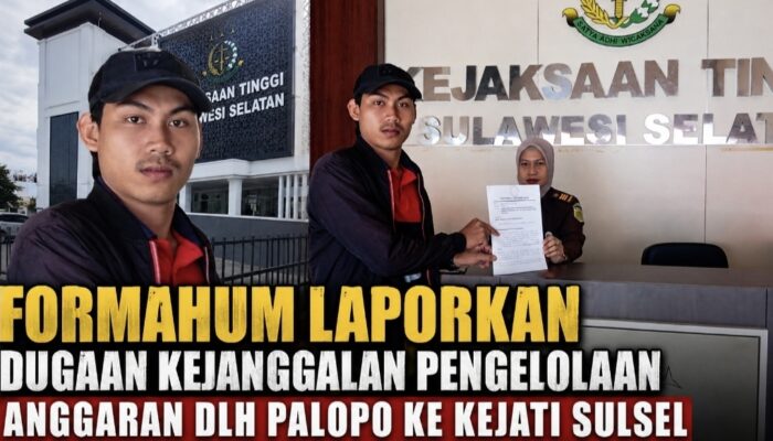 FORMAHUM Laporkan Dugaan Kejanggalan Pengelolaan Anggaran DLH Palopo ke Kejati Sulsel, Desak Usut Tuntas Pelayanan Kebersihan