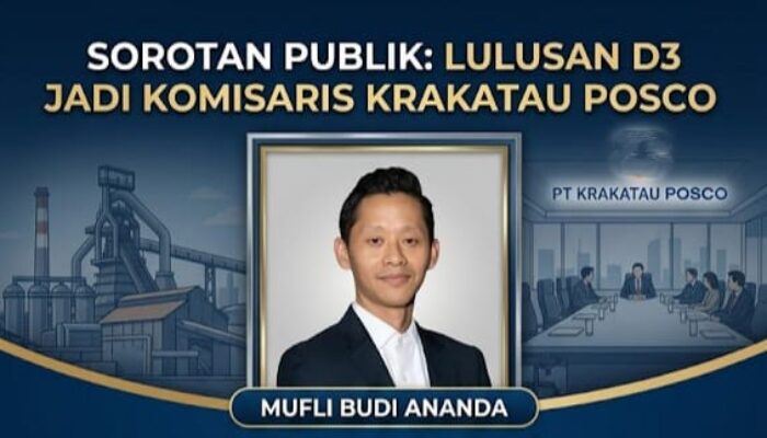 Sorotan Publik Atas Penunjukan Lulusan D3 Jadi Komisaris Krakatau Posco
