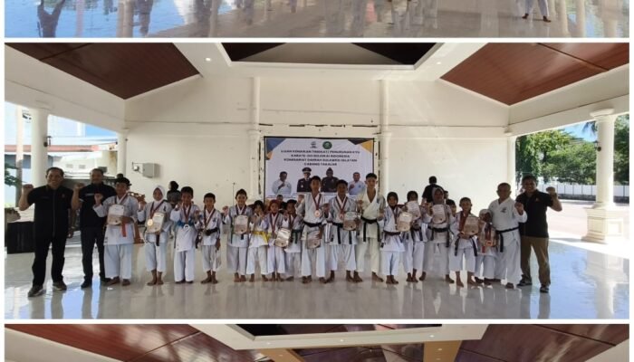 Perguruan Karate – Do Gojukai cabang Takalar Kembali Melaksanakan Kegiatan Kenaikan Tingkat dan Penurunan kyu
