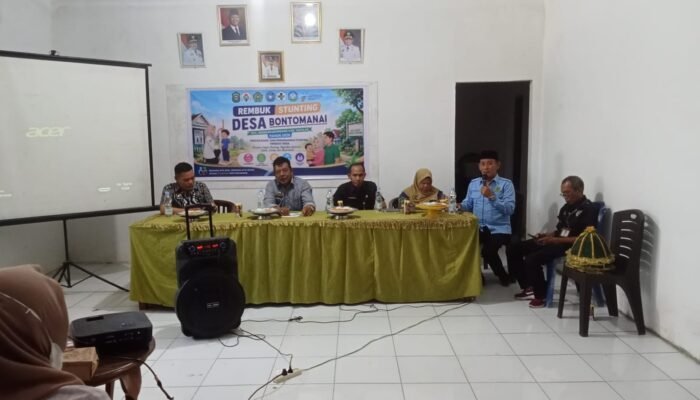 Atasi Gizi Buruk Anak, Pemdes Bontomanai Genjot Upaya Menuju Zero Stunting 2026