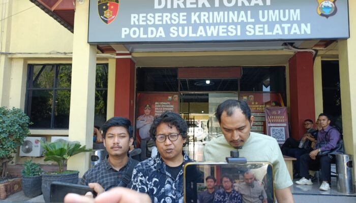 Kekerasan Jurnalis Kembali Mandek, LBH Pers Makassar Datangi Polda Sulsel, plh Dirkrimum Ngopi di Warkop Saat Jam Kerja