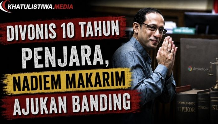 Vonis 10 Tahun Penjara untuk Nadiem Makarim, Kasus Chromebook Belum Berakhir karena Banding