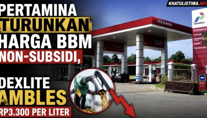 Pertamina Pangkas Tiga Harga BBM Mulai 1 Juli, Dexlite Turun hingga Rp3.300 per Liter