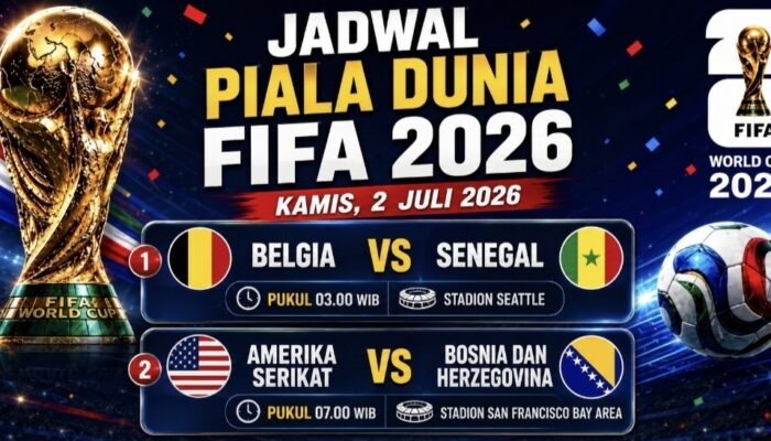 Dua Laga Penentuan! Belgia vs Senegal dan AS vs Bosnia Berebut Tiket 16 Besar Piala Dunia 2026