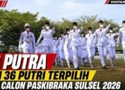 Takalar Cetak Tiga Wakil, Puluhan Putra-Putri Sulsel Resmi Lolos Paskibraka 2026