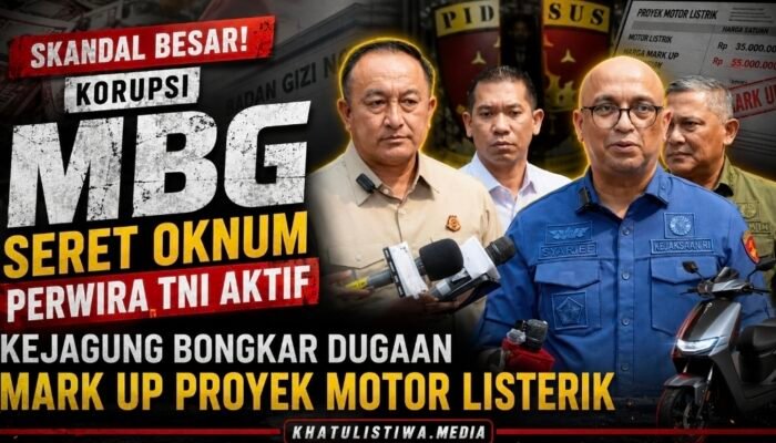 Terungkap! Oknum Perwira TNI Diduga Terlibat Korupsi Pengadaan Motor Listrik Program MBG