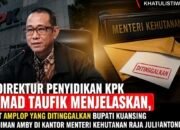 Amplop dari Eks Bupati Kuansing Dikembalikan Menhut, KPK: Kita Tunggu Hasil Penyidikan Kedepan