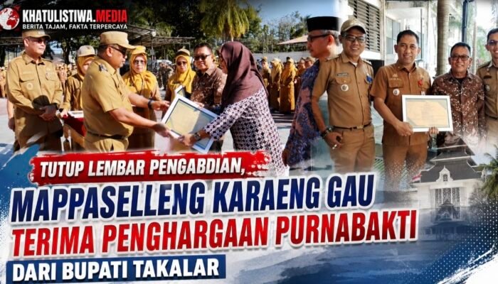 Purnabakti Mappaselleng Karaeng Gau, Akhiri Pengabdian Puluhan Tahun untuk Takalar dengan Penuh Dedikasi