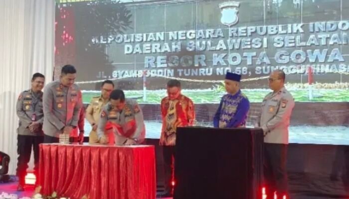 Era Baru Penegakan Hukum di Gowa, Kapolda Sulsel Resmikan Polresta Gowa