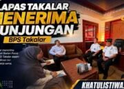 Kalapas Takalar Terima Audiensi BPS, Siap Dukung Suksesnya Sensus Ekonomi 2026