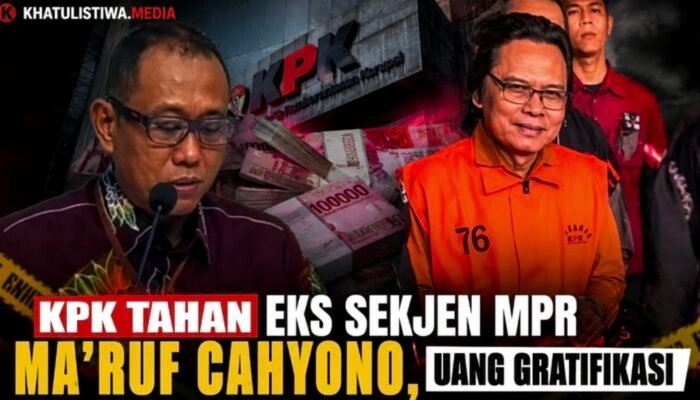 KPK Tahan Eks Sekjen MPR MC, Dugaan Gratifikasi Dipakai Biayai Pernikahan Anak pada 2020