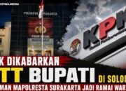 KPK Dikabarkan OTT Bupati di Soloraya, Halaman Mapolresta Surakarta Jadi Ramai
