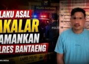 Pria Asal Takalar Diciduk di Bantaeng, Diduga Gelapkan Uang Panaik Rp44,5 Juta Milik Anggota TNI