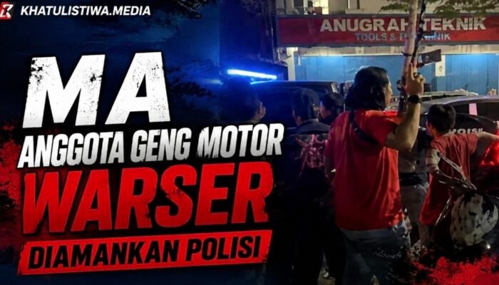 Geng Motor WARSER Ngamuk di Makassar, Remaja 17 Tahun Ditangkap, Polisi Buru Komplotannya