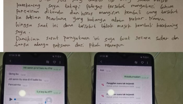 Dana diiTarik kembali, Lalu Dicatat Menunggak, Nasabah Mekar Gowa Geram Belum Ada Penyelesaian lebih Setahun